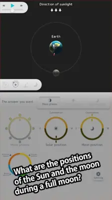 Moon phases assist android App screenshot 5